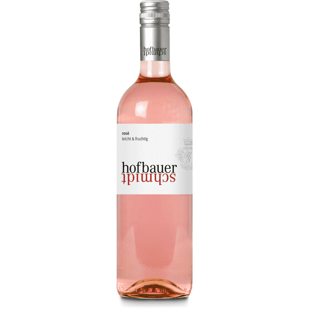 Flasche Rosé
